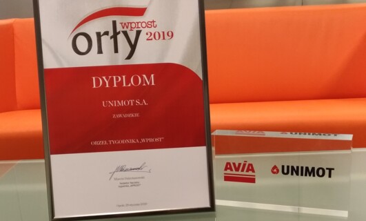 UNIMOT otrzymuje Orła Tygodnika Wprost